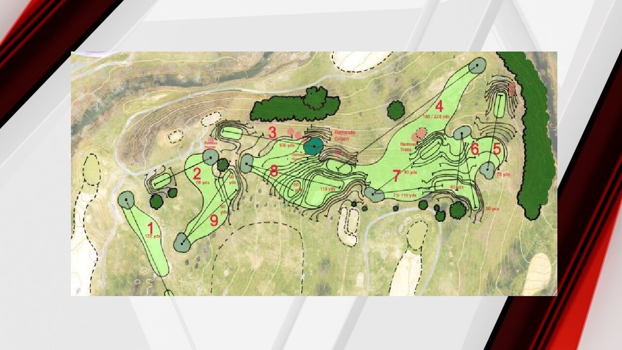 New rendering shows plans for renovated youth golf course at Seneca Park